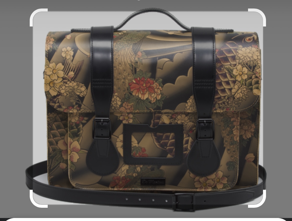 Doc Marten Japanese Tattoo Satchel